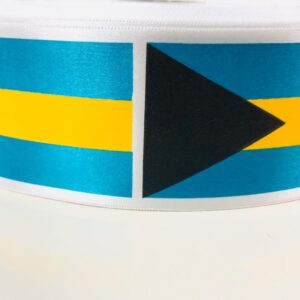Bahamas Flag Ribbon