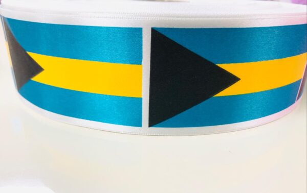 Bahamas Flag Ribbon