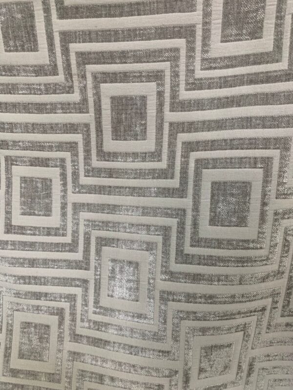 Printed Upholstery - Light Gray (Squares) 610580