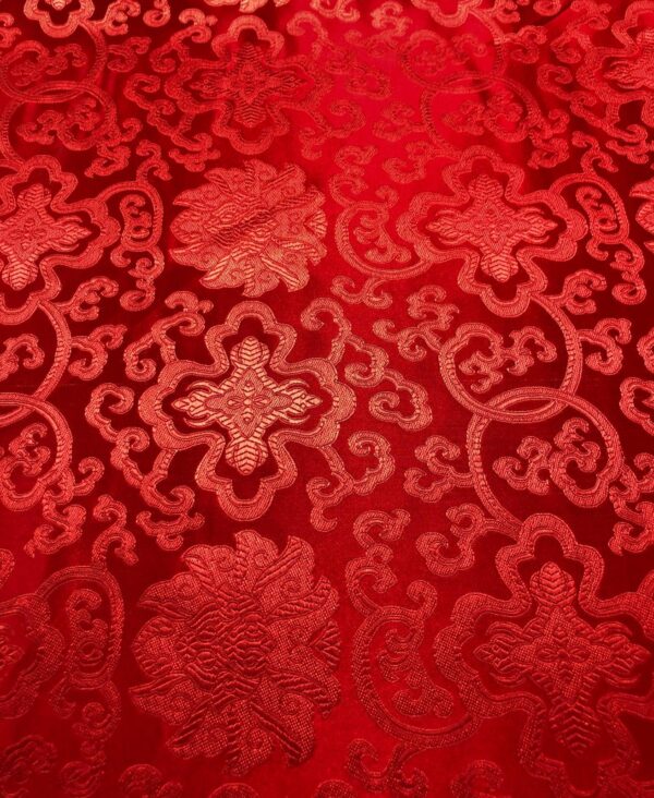 Brocade Print - Red Oriental 610389