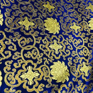 Brocade Print - Royal Blue 609488