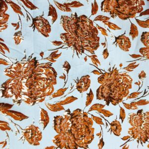 Brocade Print - Orange 610369