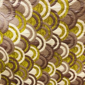 Printed Upholstery – Brown & Olive 610766