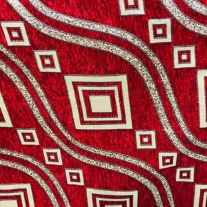 Printed Upholstery – Red 610767