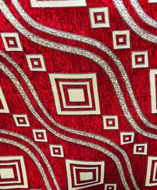 Printed Upholstery – Red 610767