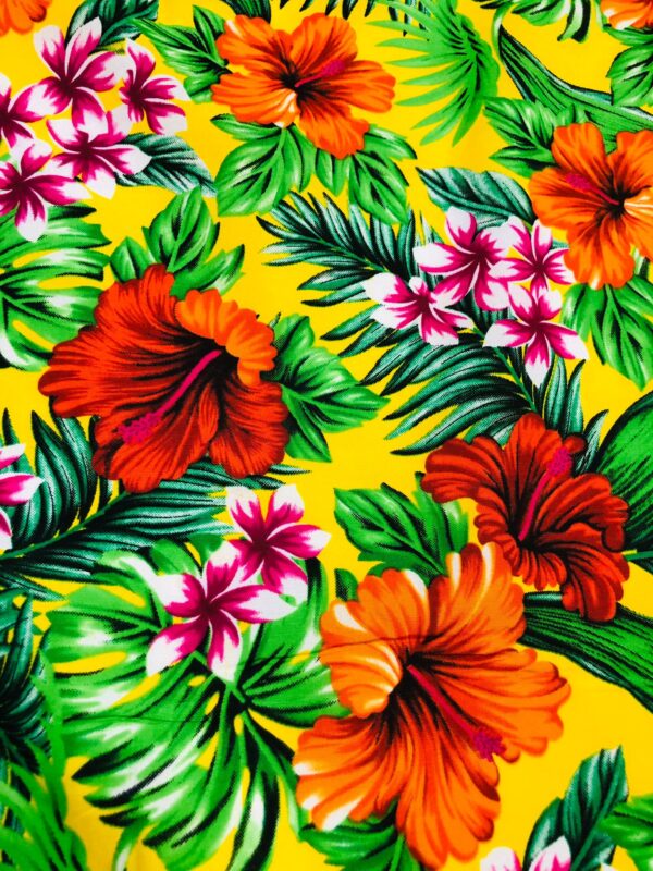 Tropical Print - Yellow and Orange 610835