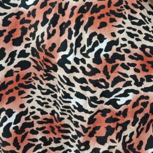 Leopard Print Cotton - Multi Color 608344