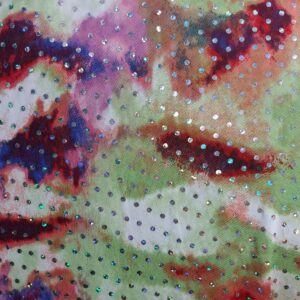 Fantasy - Animal Stretch Sequin - Green, Red, Blue 608193