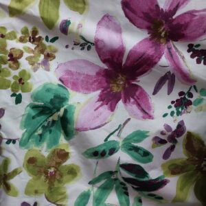 Sheeting - Cotton - Pink, Green 610732