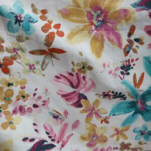 Sheeting - Cotton - Pink, Aqua, Yellow 610732