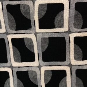 Cotton Stretch - Black and White 609710