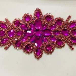 Applique - Rhinestone 9"