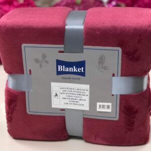Fleece Blanket - Dark Mauve King Size
