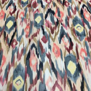 Silky Crepe - Blue/Green - Print 611011