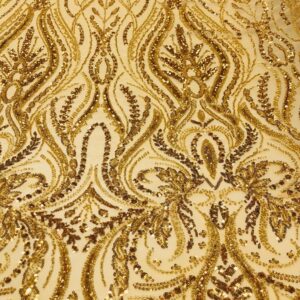 Beaded Lace - Gold  - 1001459