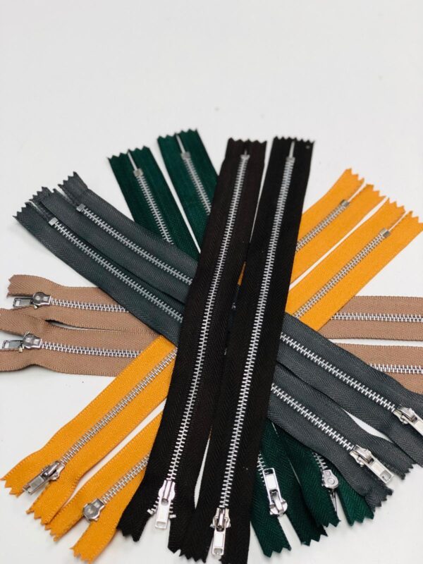 Zipper - Metal (color will be matched to fabric in existing order) - Image 2