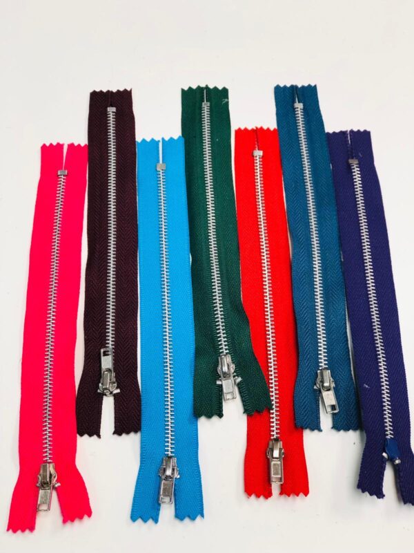 Zipper - Metal (color will be matched to fabric in existing order)