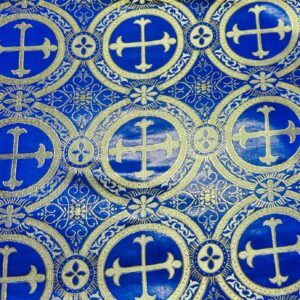 Metallic - Royal & Gold Cross Metallic 609263