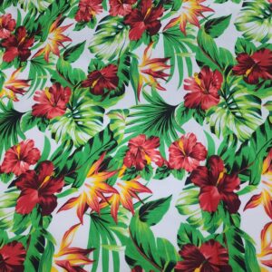 Poly Cotton - Tropical - Multicolor - 610835